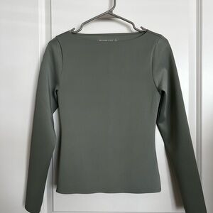 Abercrombie Boatneck Long Sleeve Top